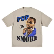 Pop Smoke Stars T Shirt - Pop Smoke at Spencer's