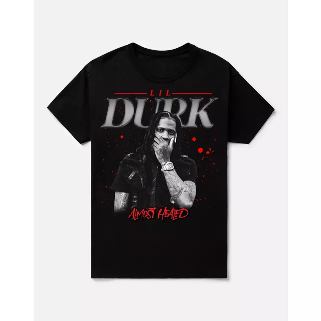 Lil Durk Almost Healed Portrait T Shirt - Spencer's