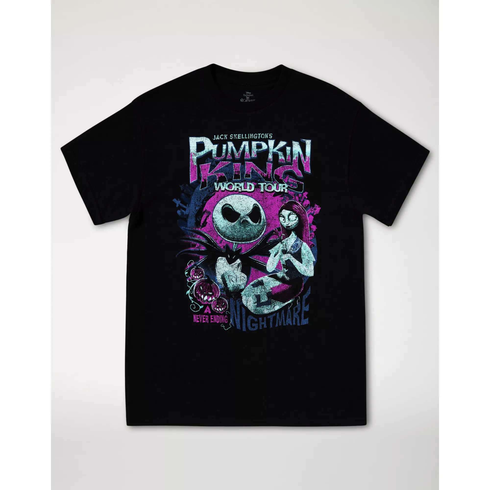 Jack Skellington's Pumpkin King World Tour T Shirt - The Nightmare Before Christmas at Spencer's