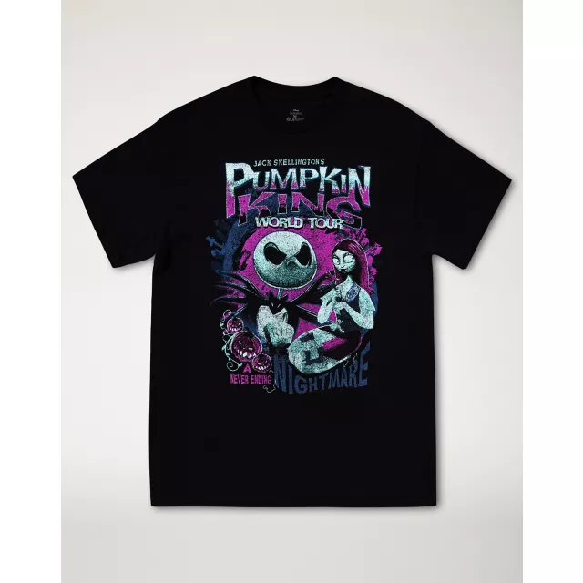 Jack Skellington's Pumpkin King World Tour T Shirt - The Nightmare Before Christmas at Spencer's