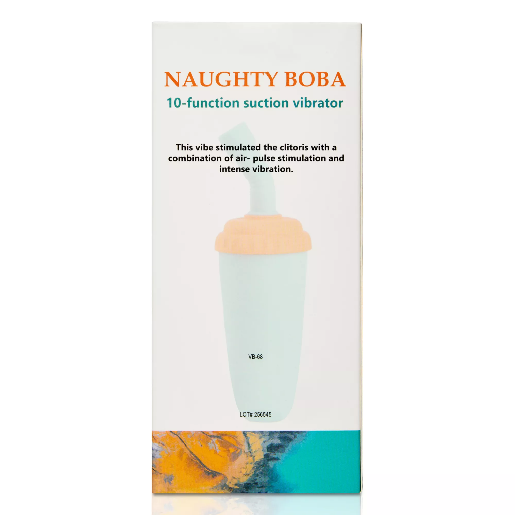Naughty Boba 10-Function Rechargeable Clitoral Suction Vibrator - 5.3 Inch at Spencer's