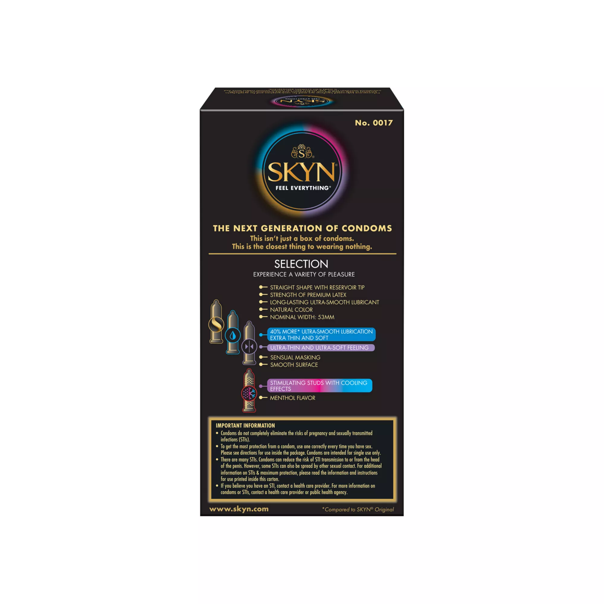 Skyn Selection Variety Condoms - 12 Pack at Spencer's