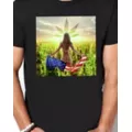 Walking Free Weed Leaf T Shirt - Daveed Benito at Spencer's