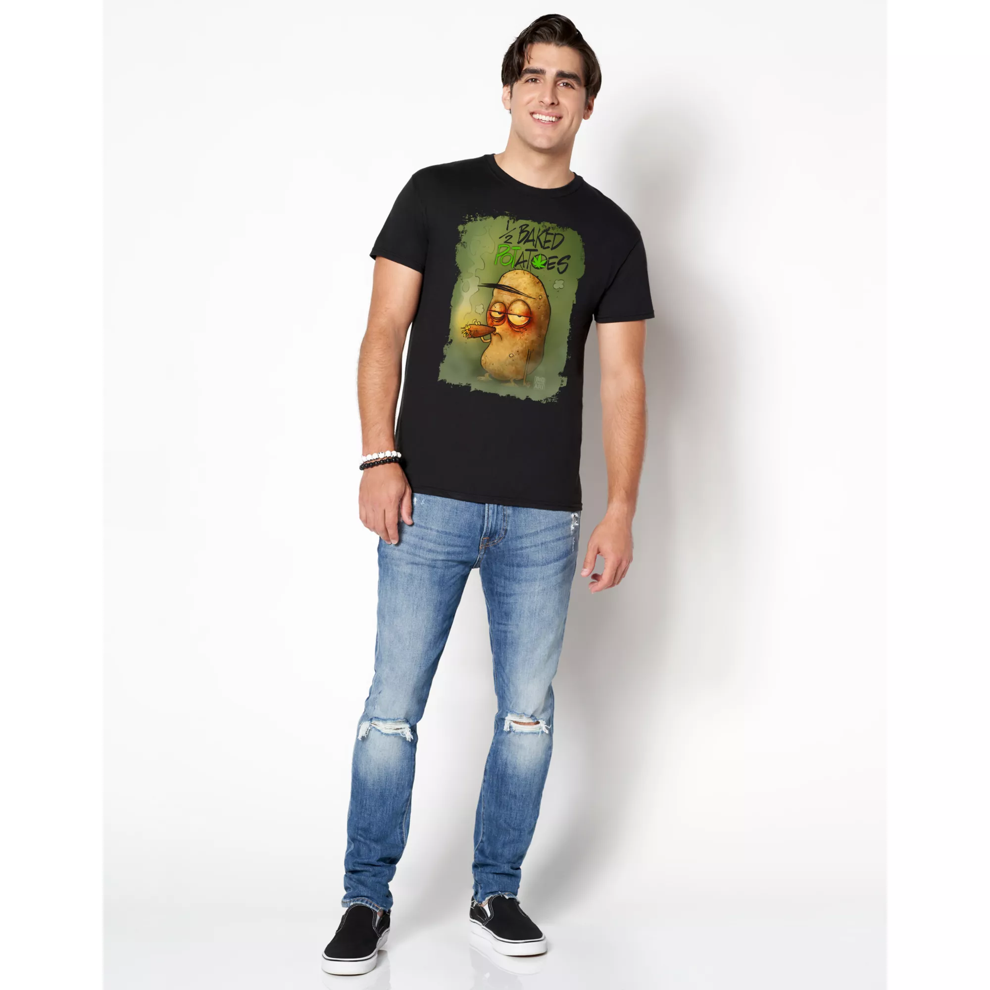 Half Baked Potato T Shirt - Big Chris