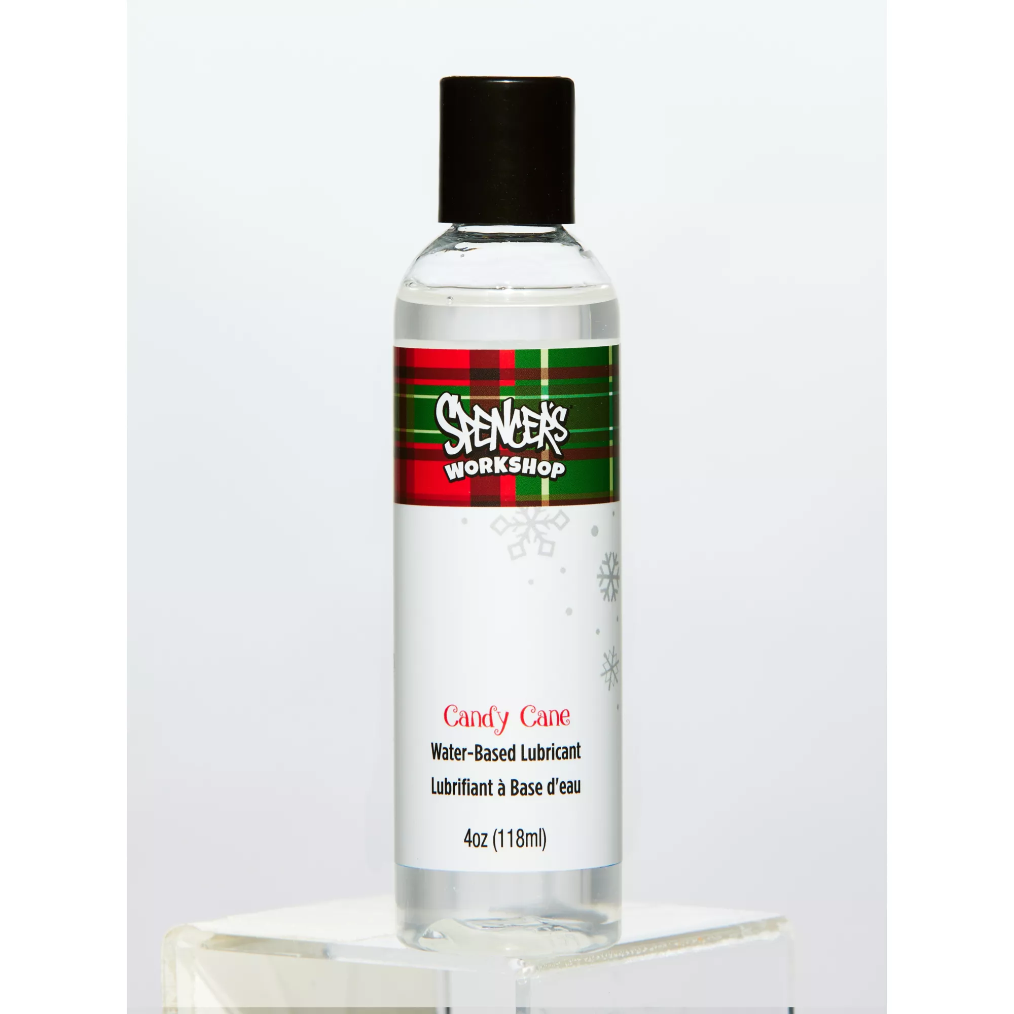 Candy Cane Flavored Water-Based Lube - 4 oz. at Spencer's
