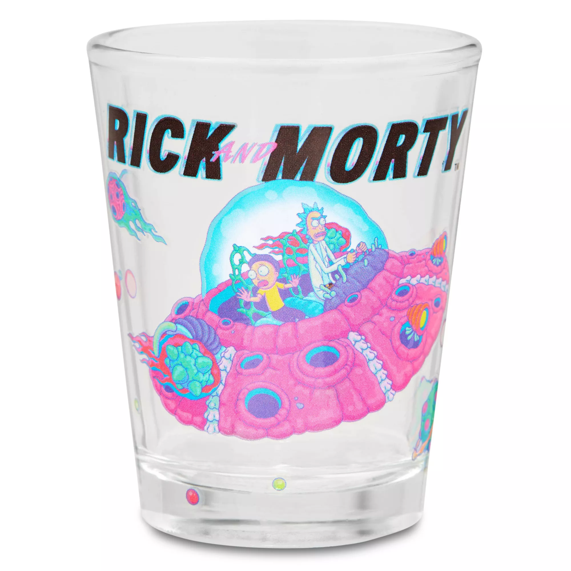 Rick and Morty Spaceship Shot Glass - 1.5 oz. at Spencer's