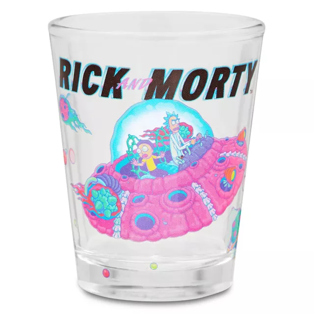 Rick and Morty Spaceship Shot Glass - 1.5 oz. at Spencer's