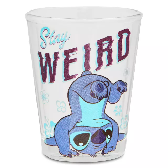 Stitch Stay Weird Mini Glass 1.5 oz. - Lilo & Stitch at Spencer's