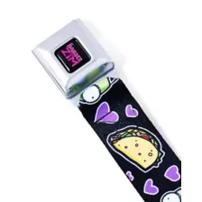 Buckle-Down Invader Zim Taco Seatbelt Belt at Spencer's