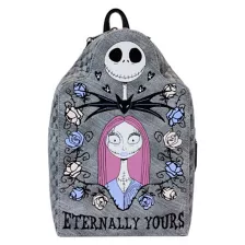 Loungefly Jack Skellington and Sally Gravestone Mini Backpack - The Nightmare Before Christmas at Spencer's