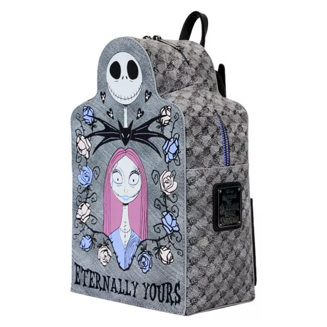 Loungefly Jack Skellington and Sally Gravestone Mini Backpack - The Nightmare Before Christmas at Spencer's