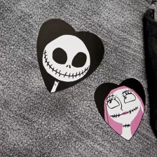 Loungefly Jack Skellington and Sally Gravestone Mini Backpack - The Nightmare Before Christmas at Spencer's