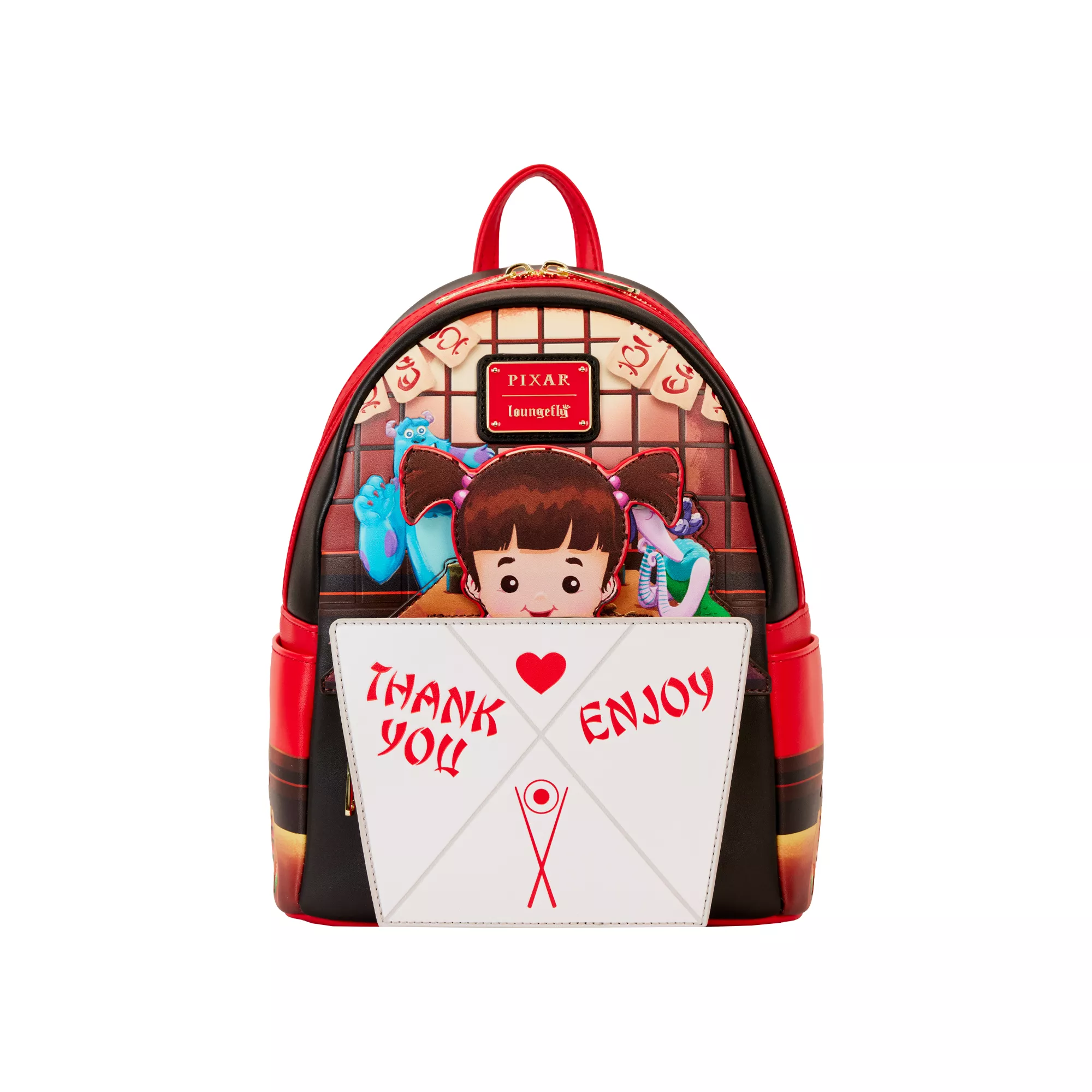 Loungefly Monsters, Inc. Takeout Mini Backpack at Spencer's