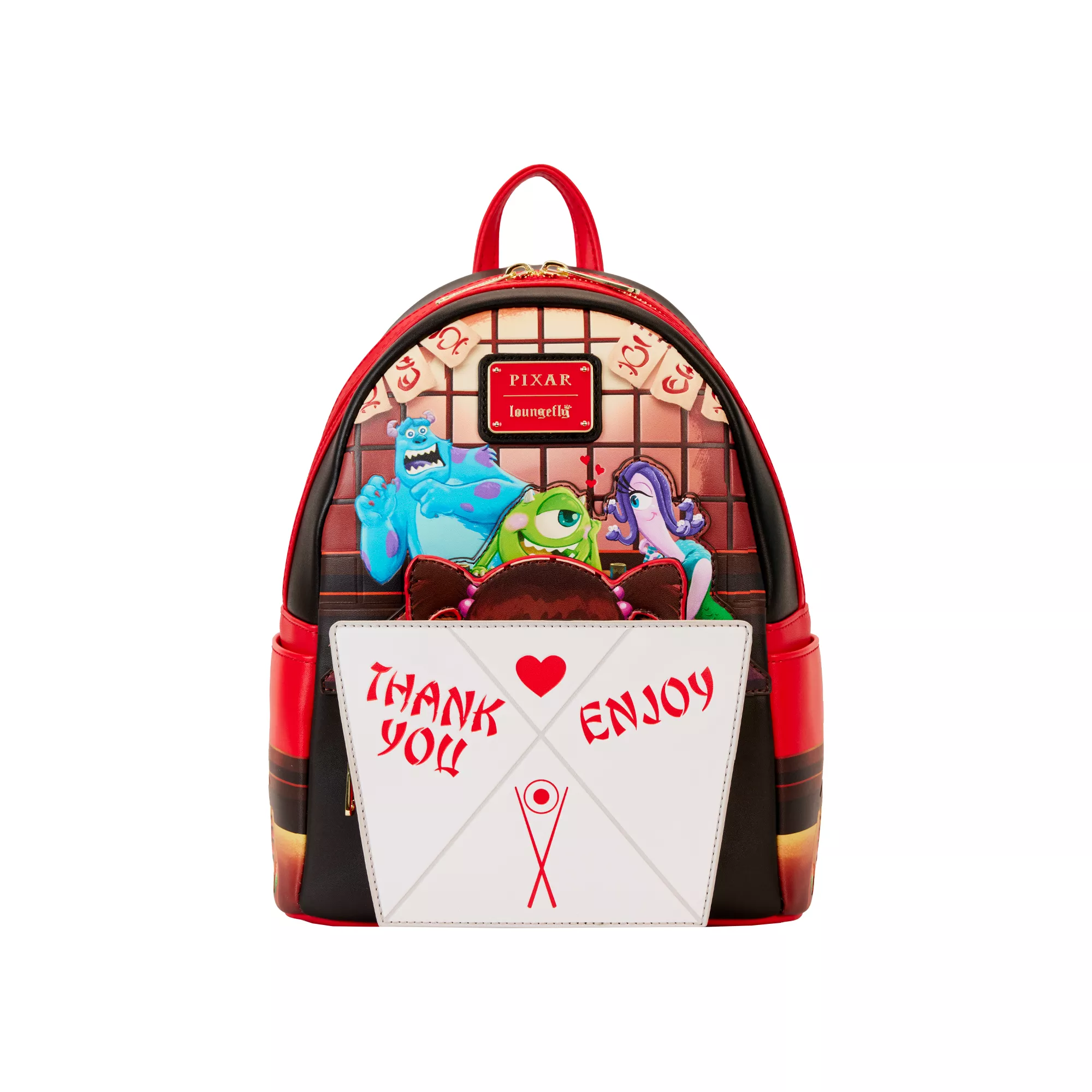 Loungefly Monsters, Inc. Takeout Mini Backpack at Spencer's