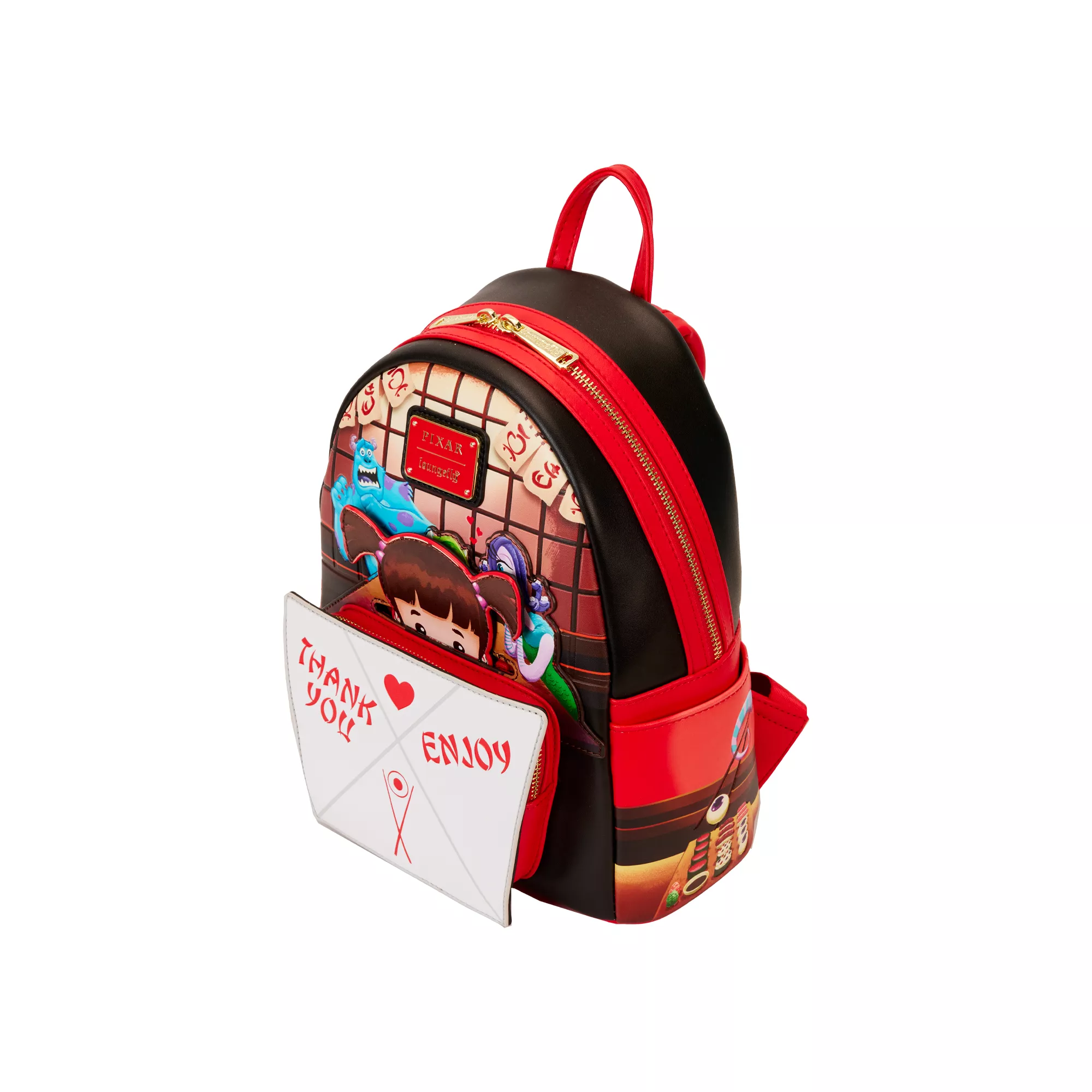 Loungefly Monsters, Inc. Takeout Mini Backpack at Spencer's