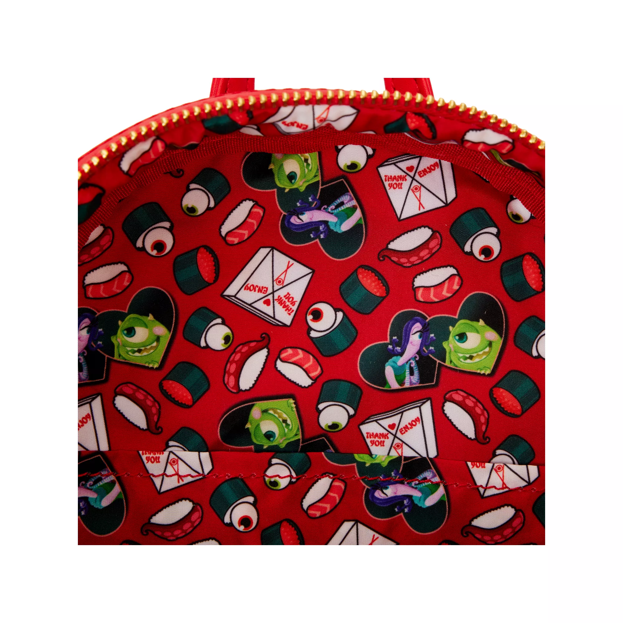 Loungefly Monsters, Inc. Takeout Mini Backpack at Spencer's