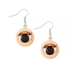Doll Eyeball Dangle Earrings at Spencer's