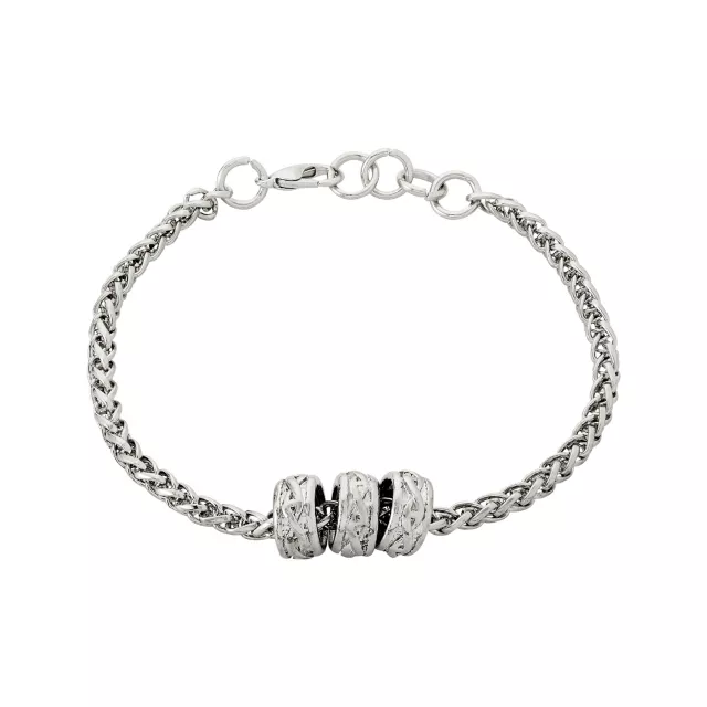 Multi-Pack Leaf and Chain Link Bracelets - 4 Pack at Spencer's