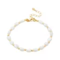 Multi-Pack Goldtone and Pearl-Effect Bracelets - 4 Pack at Spencer's