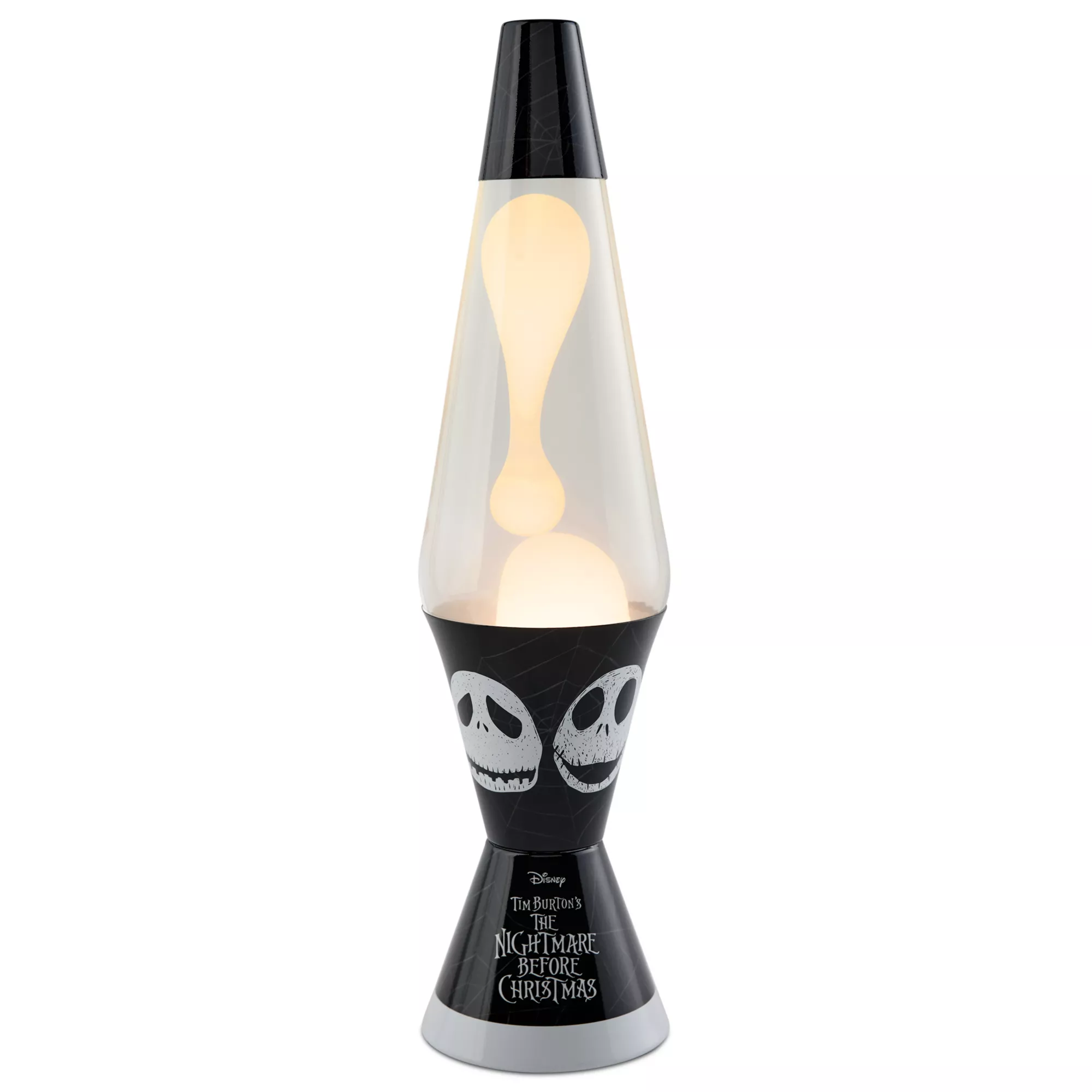 The Nightmare Before Christmas Jack Skellington 17 Inch Black and White Lava Lamp at Spencer's