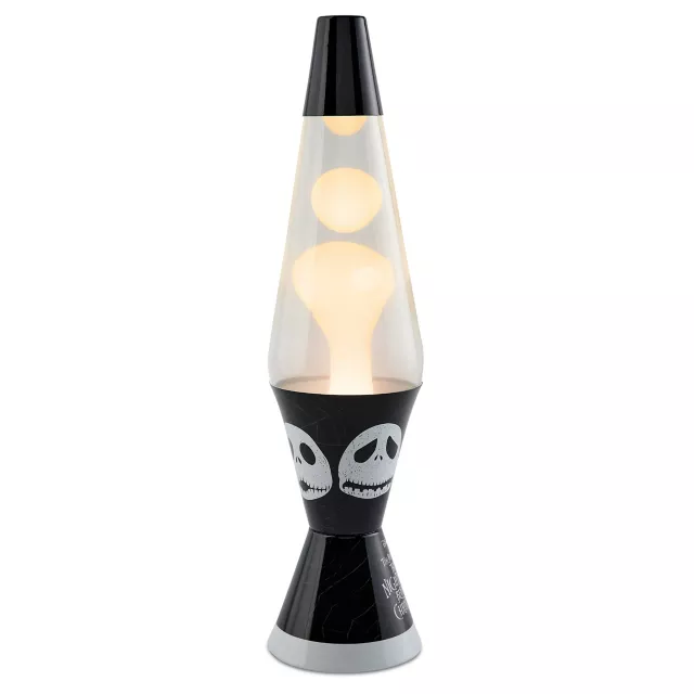 Black and White Jack Skellington Lava Lamp - The Nightmare Before Christmas