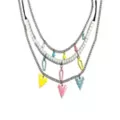 Multi-Pack Pastel Bat Coffin Star Charm Chain Choker Necklace - 3 Pack at Spencer's