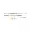 Multi-Pack Pastel Bat Coffin Star Charm Chain Choker Necklace - 3 Pack at Spencer's