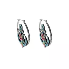 Anchor Hoop Earrings at Spencer's