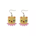 Clown Bear Dangle Earrings at Spencer's