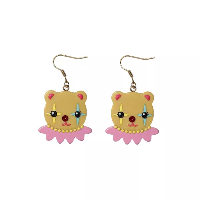 Clown Bear Dangle Earrings at Spencer's