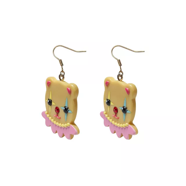 Clown Bear Dangle Earrings at Spencer's