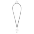 Barbed Cross Pendant Necklace at Spencer's