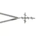 Barbed Cross Pendant Necklace at Spencer's