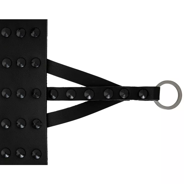Black 3 Row Hand Wrap Cuff at Spencer's
