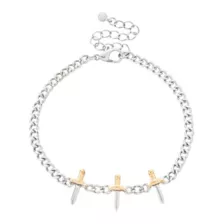 Multi-Pack Bone and Knife Bracelet Set - 5 Pack at Spencer's