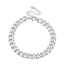 Multi-Pack Silver and Black Spike Chain Bracelets - 5 Pack at Spencer's