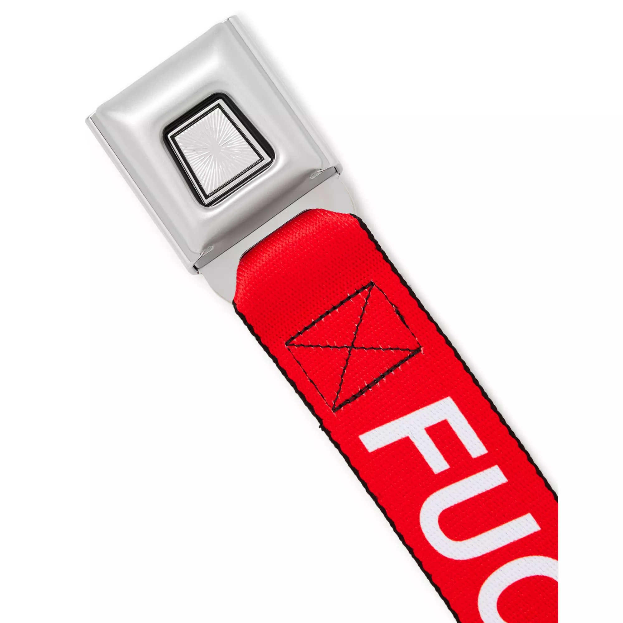 Buckle-Down Red Fuck Off Seatbelt Belt at Spencer's