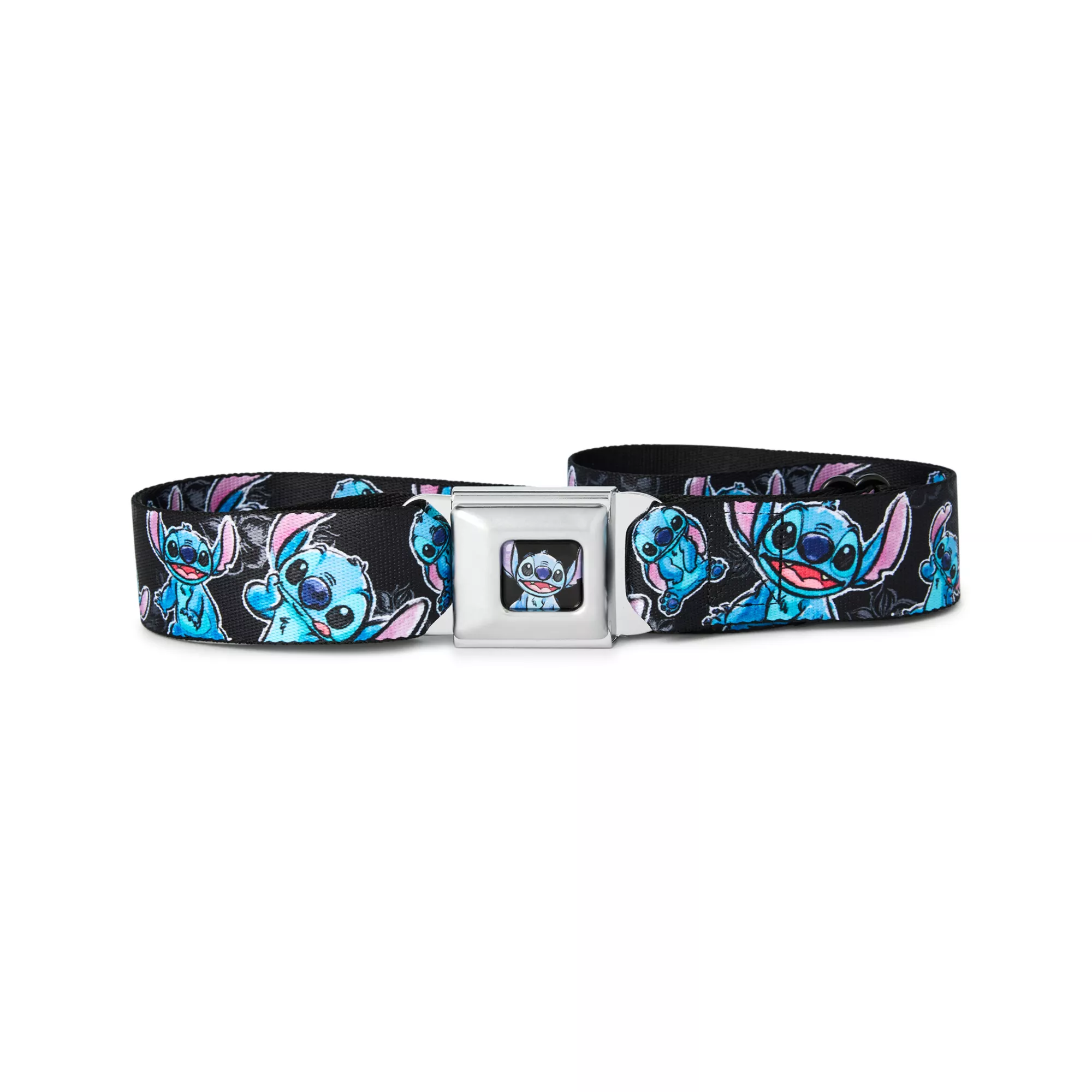 Buckle-Down Stitch Poses Seatbelt Belt - Lilo & Stitch at Spencer's