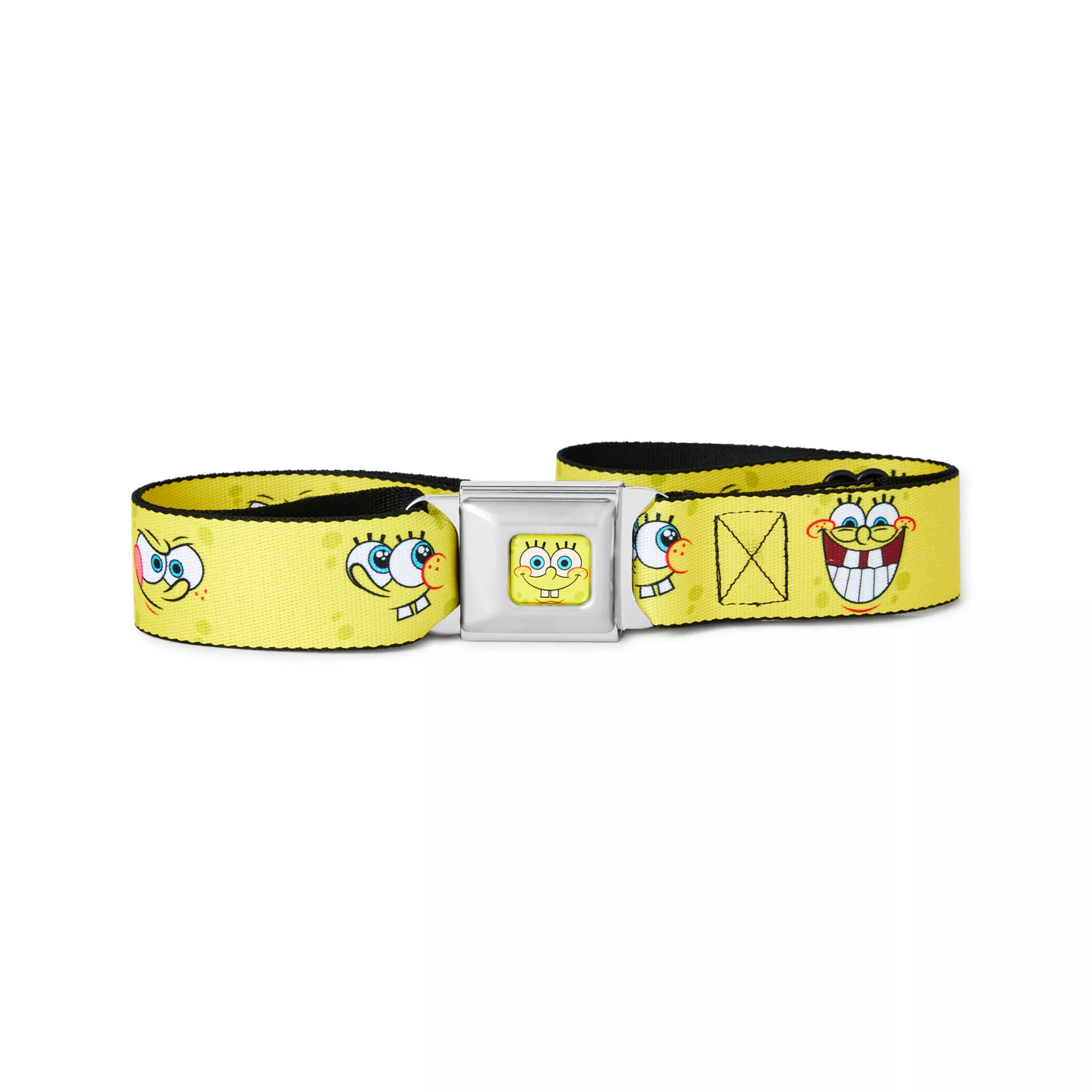 Buckle-Down SpongeBob SquarePants Faces Seatbelt Belt at Spencer's