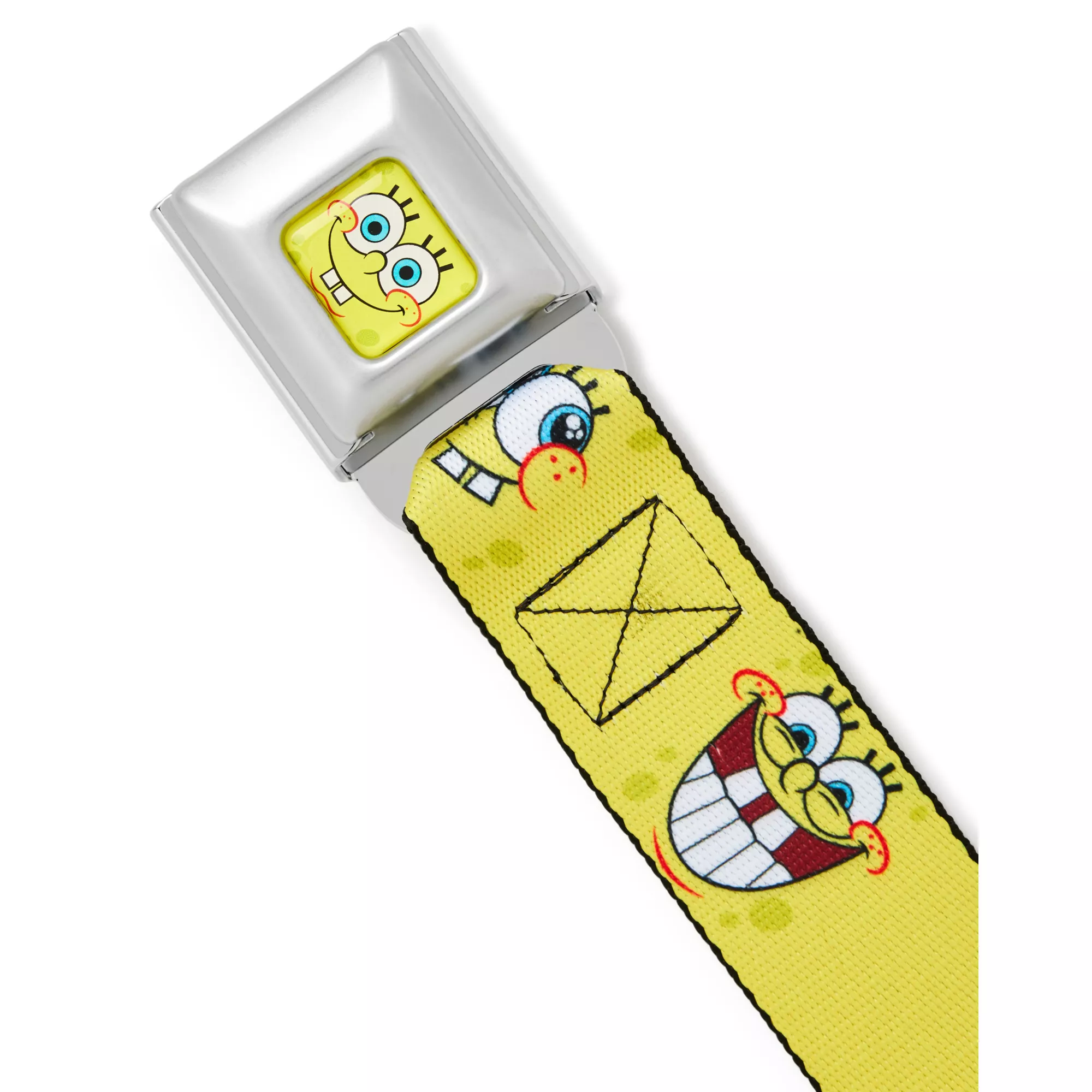 Buckle-Down SpongeBob SquarePants Faces Seatbelt Belt at Spencer's