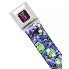 Buckle-Down Gir Poses Seatbelt Belt - Invader Zim at Spencer's