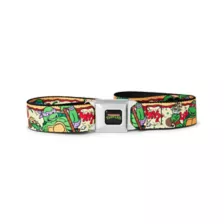 Buckle-Down Pizza Seatbelt Belt - Teenage Mutant Ninja Turtles at Spencer's