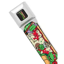 Buckle-Down Pizza Seatbelt Belt - Teenage Mutant Ninja Turtles at Spencer's