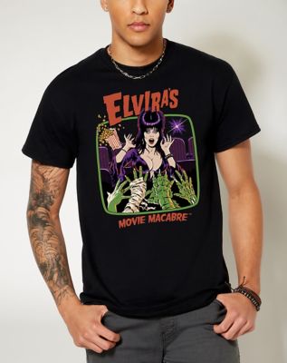 Elvira's Movie Macabre T Shirt - Spencer's