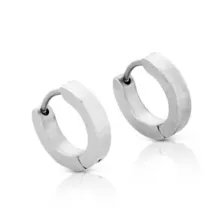 Multi-Pack CZ Playboy Titanium Bunny Hoop Huggie Dangle Earrings 3 Pack - 18 Gauge at Spencer's