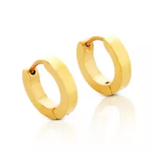 CZ Playboy Bunny Goldtone Titanium Hoop Huggie Dangle Earrings 3 Pack - 18 Gauge at Spencer's