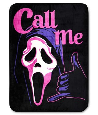 Ghost Face ® Call Me Double Sided Fleece Blanket