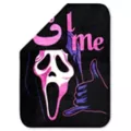 Ghost Face Call Me Double Sided Fleece Blanket at Spencer's