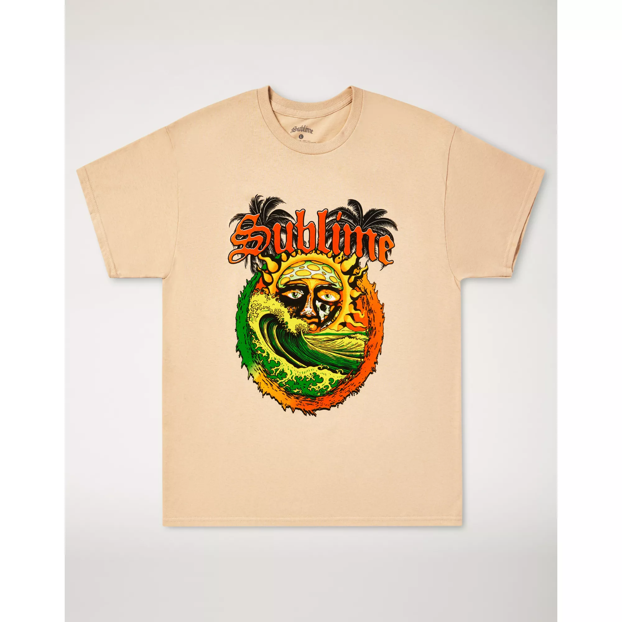Sublime Sun Palm Tree T Shirt - Sublime at Spencer's