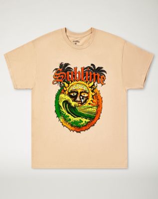 Sublime Sun Palm Tree T Shirt - Sublime